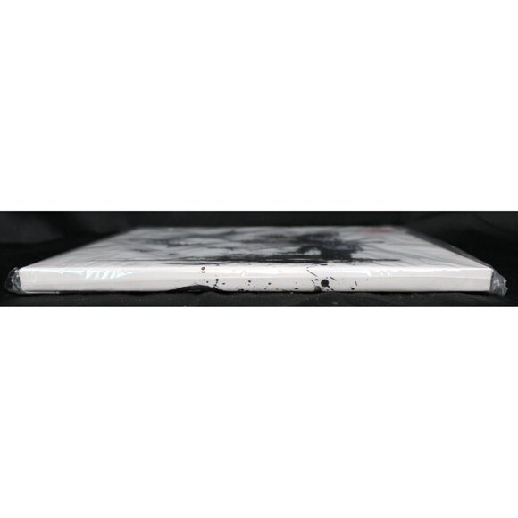 4 JiazuGo White Japanese Samurai Stretched Prints Set Canvas Ink Paintings Splat - Picture 3 of 10